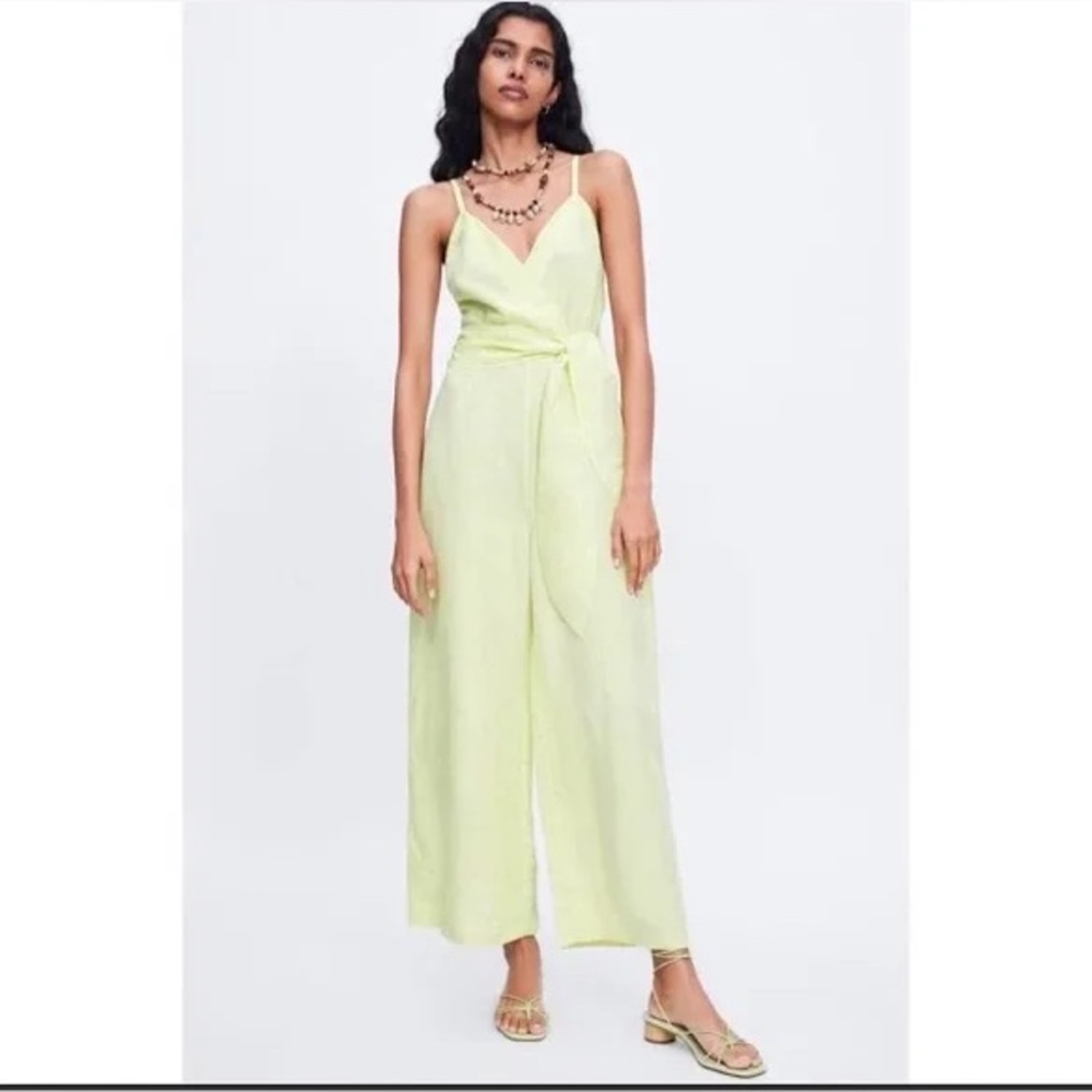 Zara Light Yellow jumpsuit